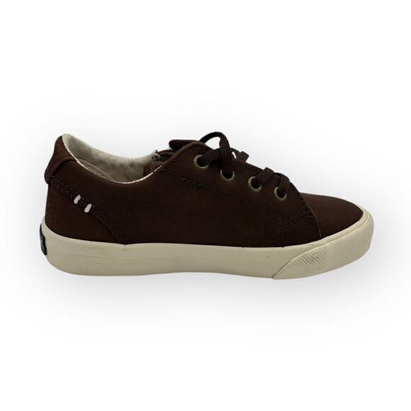 Sperry Kids Striper II LTT Jr Top Sider Lace Up Sneaker Shoes Brown Size 10M - Picture 3 of 10